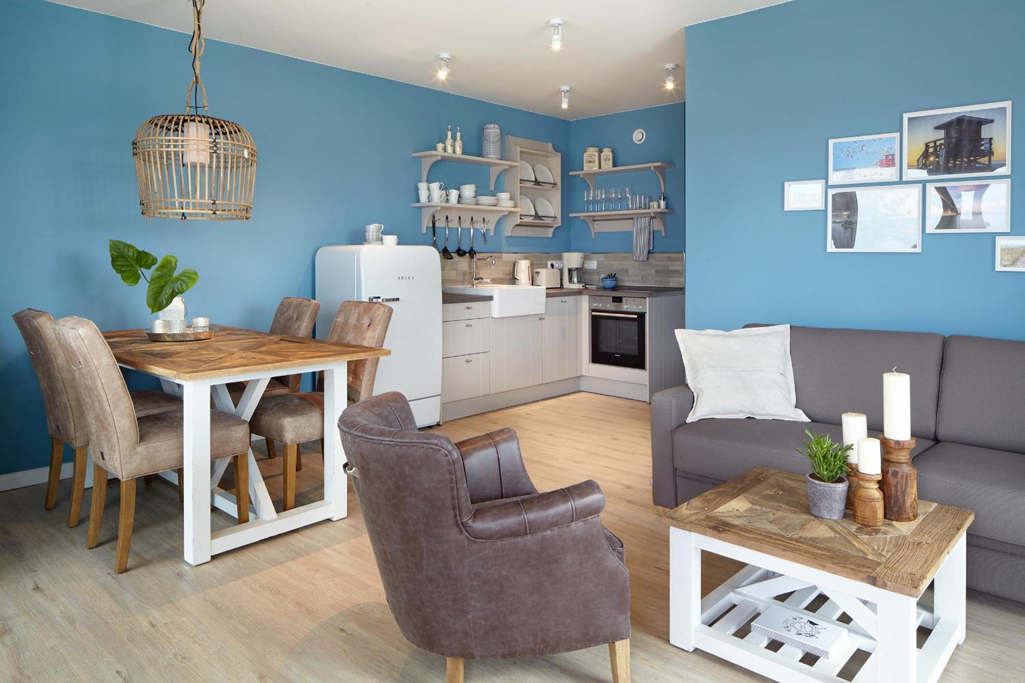 Beach Apartments 하일리겐하펜 객실 사진